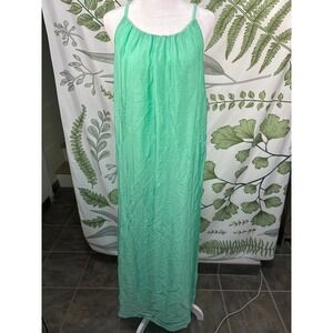 Rosemarine Silk Blend Maxi Dress Acqua Green Made in Italy 33006 Mens Size L